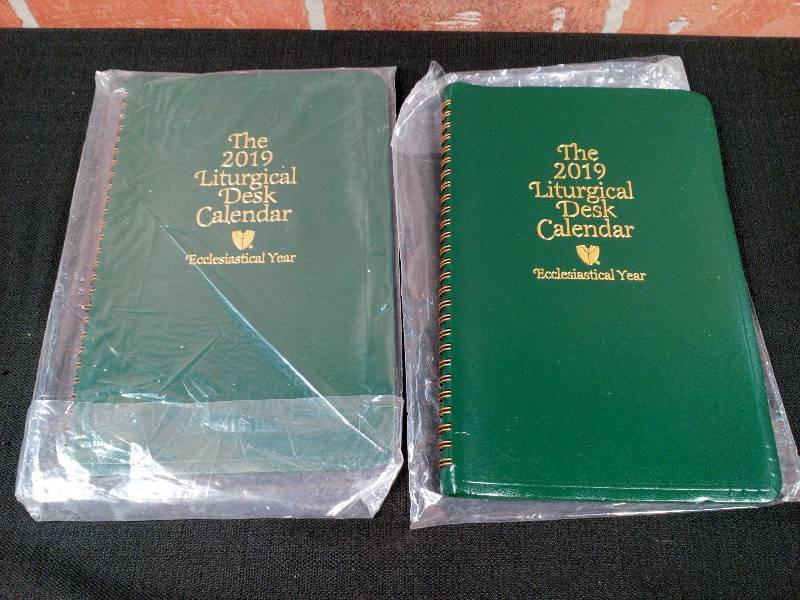 lot 181 image: 2019 Liturgical Desk Calendar Ecclesiastical Year