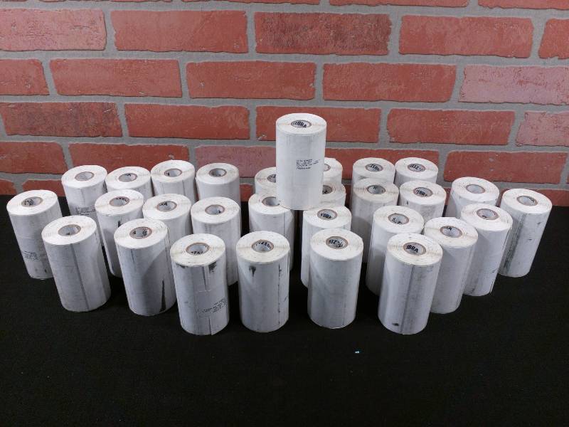 lot 185 image: Zebra Z-Perform Printer Thermal Labels