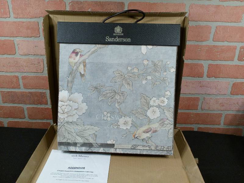 lot 193 image: Sanderson Chiswick Grove Fabric Sample Book