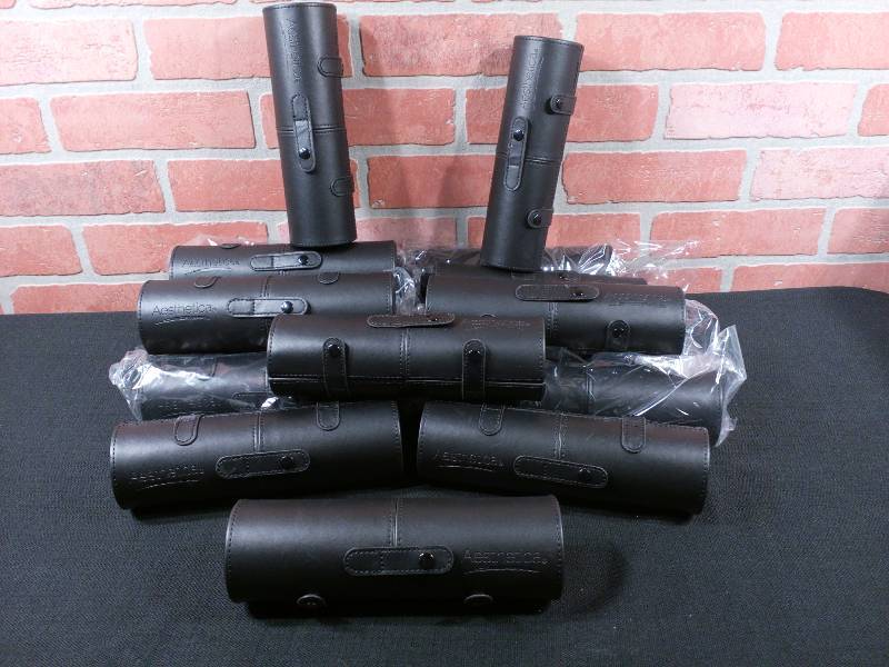 lot 216 image: Aesthetica Pro Black Makeup Brush Case Holders