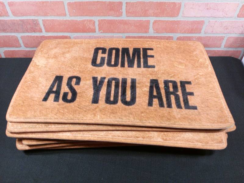 lot 224 image: Come As You Are Lightweight Area RugMat