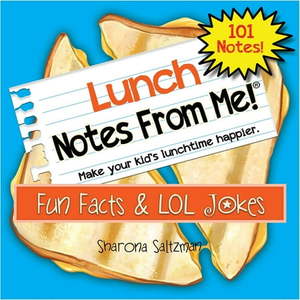 lot 254 image: Notes From Me Fun Facts & LOL Jokes Lunch Notes Stationery 101 Tear-Off Lunchbox Notes 1 Pack
