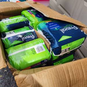 lot 283 image: BOX of 7 - Prevail Disposable Underpads Super Absorbency Extra Large - 7 pks of 10