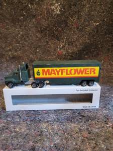 lot 158 image: Mayflower Toy Semi Truck and Trailer