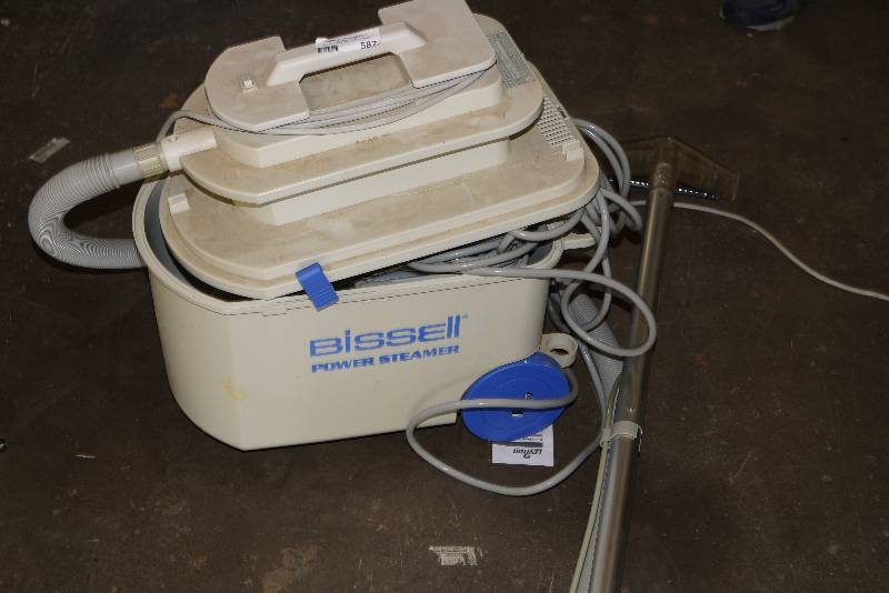 lot 587 image: Bissell Power Steamer
