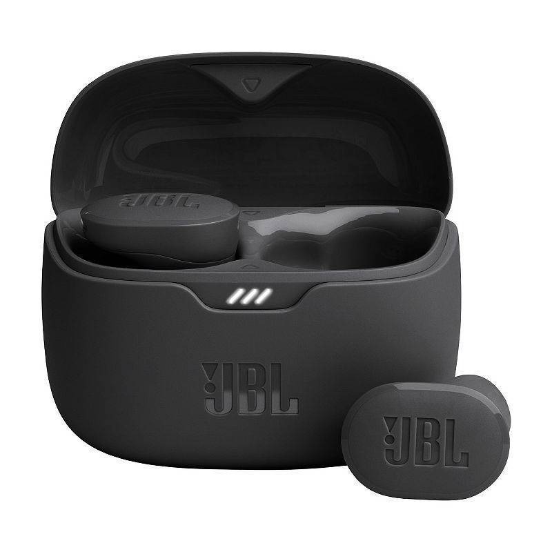 lot 32446 image: JBL - Tune Buds True Wireless Noise Cancelling Earbuds - Black