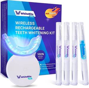 lot 41578 image: Premium Teeth Whitening Kit for Sensitive Teeth  32 Dual LED Lights, Teeth Whitening Pens-Powers on