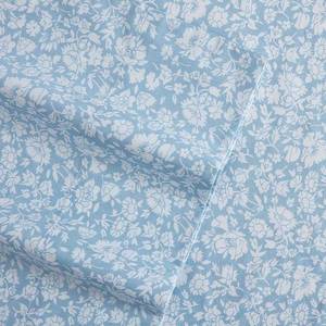 lot 41605 image: Laura Ashley Heirloom Ditzy Blue Sheet Set, Heirloom Ditsy Queen Size