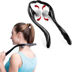 lot 41622 image: Neck Massager, Manual Cervical Vertebra Massager, Fatigue Relief Ball