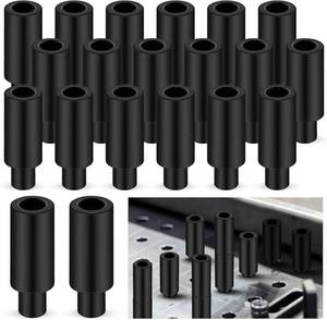 lot 41630 image: Hicarer 10PCS 2 Inch Welding Table Fixing Pins, 58 Bottom Diameter, 1 Top Diameter, Fixed Square Mount Alignment Stop Kit, Welding Table Accessories