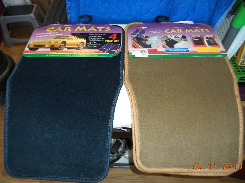 lot 1214 image: 2 Sets of New Car Mats