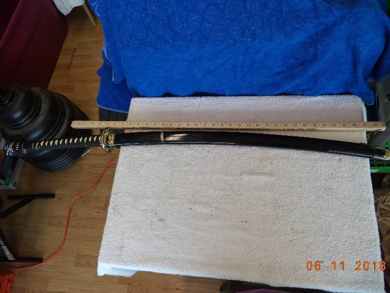 lot 2275 image: Stainless Sword- Oriental Themed