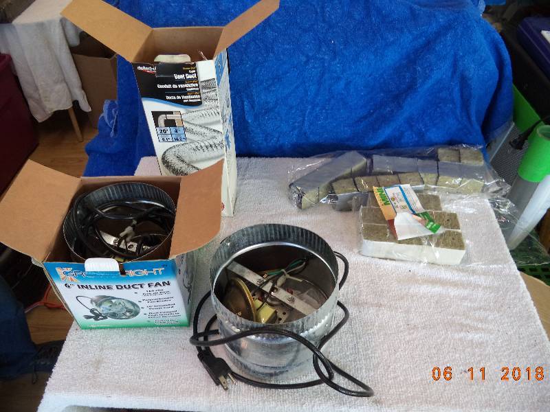 lot 2279 image: Duct Work Lot- Fans and More