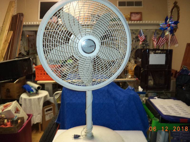 lot 5011 image: Pedestal Fan  Lasko
