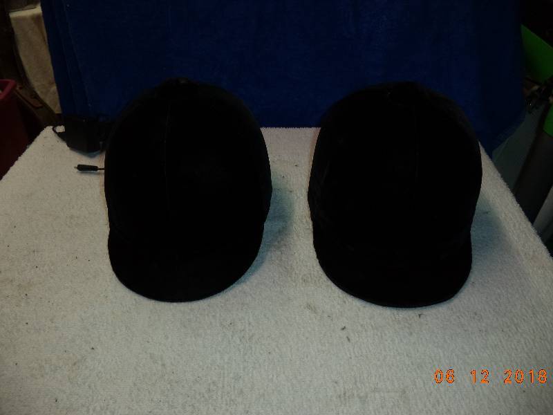 lot 5023 image: 2  Pony Club Riding Helmets
