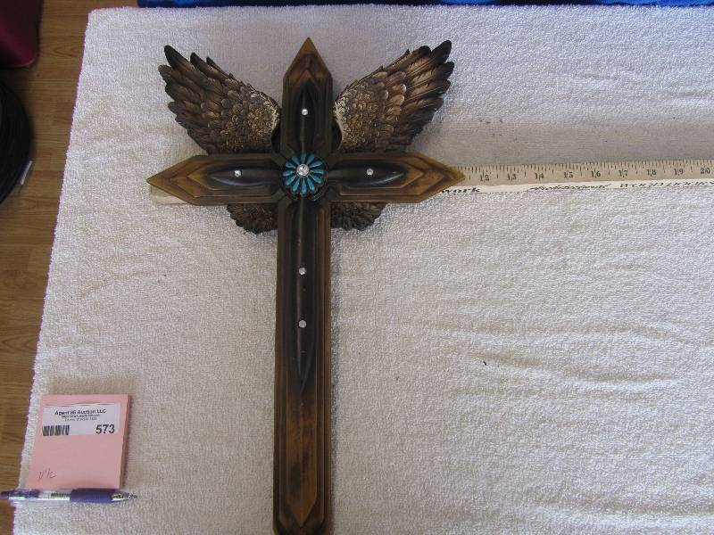 lot 573 image: Yet Another Cross  11.5 x 19.5 Inches