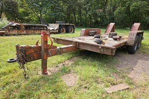 lot 3740 image: 1991  JFW Flatbed Trailer