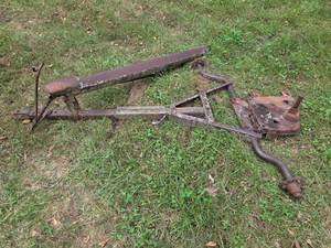 lot 21442 image: Vintage 3-Point Hitch Cultivator Plow Implement