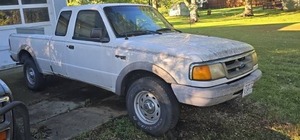 lot 2160 image: 1996  Ford Ranger Extended Cab Pickup Truck with Bed
