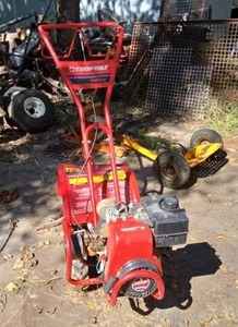 lot 2177 image: Troy-Bilt Front-Tine Tiller with Gas Engine