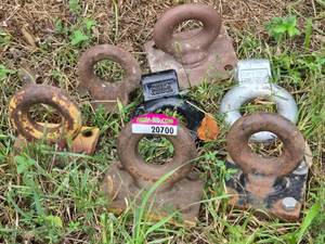 lot 20700 image: Heavy Duty Eye Bolts and Lifting Hardware Lot