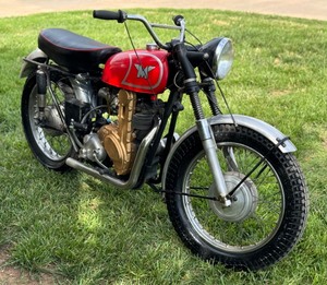 lot M101 image: 1962 G50CSR Golden Eagle Engine #106 - The Golden Eagle was a limited-production motorcycle offering the performance of the legendary G50 racing machine in a street-capable package. Believed to be One of Eleven still known to exist.
