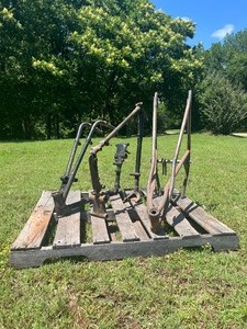 lot M124 image: Assorted Lot of Motorcycle Frames Matchless and others