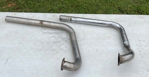 lot M139 image: Set of Exhaust Manifolds - Believed to be Matchless
