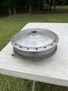 lot M140 image: Matchless Front Wheel Hub and Brake-Finned