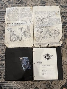 lot M149 image: Matchless Workshop Instruction Manual All Models 1957-1964
