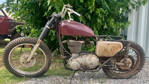 lot M150 image: Original 1963 Matchless G80 CS with Engine# G80CS4569 and Frame # C10641- With Notarized Bill of Sale from previous owner to Tom in 1993
