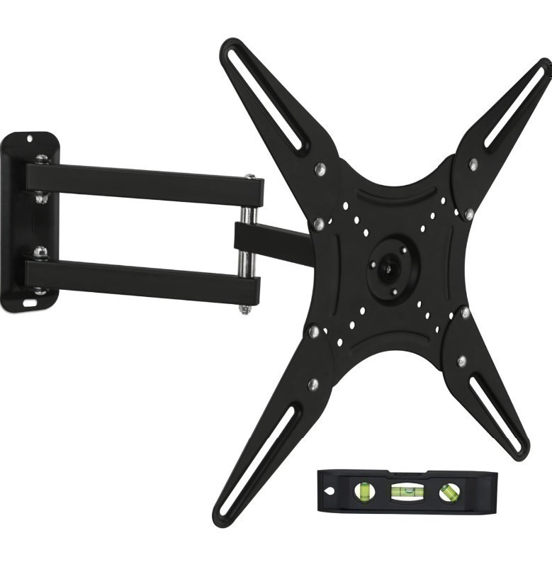 lot 143 image: New Mount-It Full Motion TV Wall Mount w Articulating Arm  Tilt, Swivel, and Rotation Motion Mount  Flat Screen Bracket for 23-55  VESA Compatible up to 400x400  MI-2065L