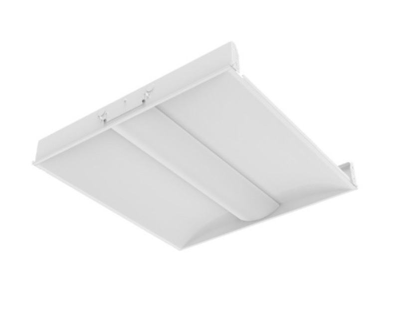 lot 133 image: New Day-Brite  CFi Fluxgrid 2x2 LED Troffer Ceiling Light - 3800 LUMENS - 3500K - 120-277V, White