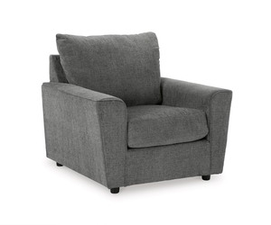 lot 68 image: Ashley Furniture Essential Stairatt Accent Chair, Grey Retail $350