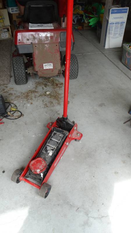 Big Red 3 Ton Floor Jack West Wichita Estate Auction