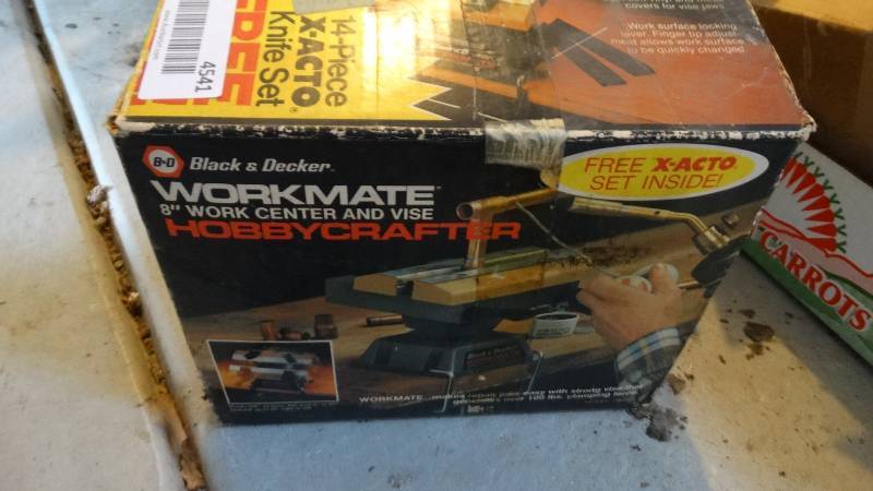 Black and Decker workmate 8 work center and vise hobbycrafter