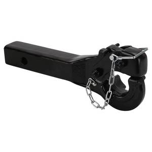 lot 49925 image: ONLTCO Pintle Hitch Receiver Hook 10 TON for 2 Hitches Hitch Hook Military Receiver 20000lbs