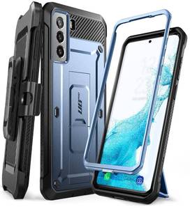 lot 49950 image: SUPCASE Unicorn Beetle Pro Rugged Dual Layer Case for Samsung Galaxy S22 5G (2022), Metallic Blue