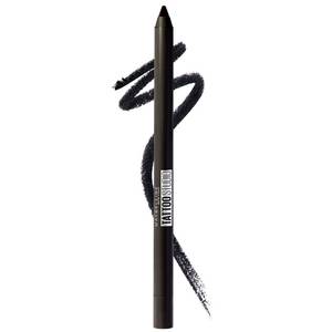 lot 49978 image: Maybelline TattooStudio Long-Lasting Sharpenable Eyeliner Pencil, Glide on Smooth Gel Pigments with 36 Hour Wear, Waterproof, Deep Onyx, 1 Count