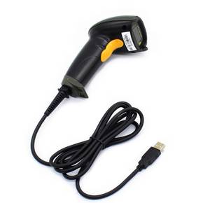 lot 49994 image: WoneNice USB Laser Barcode Scanner Wired Handheld Bar Code Scanner Reader Black