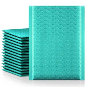 lot 50018 image: Fuxury Bubble Mailers 6x10 100 Pack Teal Padded Envelopes Usable Size 6x9 Mailing Envelopes Bubble Padded Opaque Shipping Bags for Mailing,Packaging, Small Business, Boutique #0