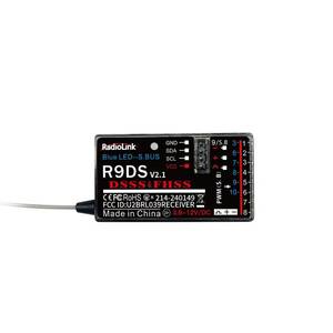 lot 50069 image: Radiolink R9DS 10 Channels 2.4GHz RC Receiver SBUSPWM Long Range Control for AirplaneCarMultirotors, Compatible with Transmitter AT9AT9SAT9S Pro AT10IIAT10