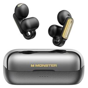lot 50071 image: Monster Open AC601 Wireless Earbuds, Comfort Clip-On Bluetooth Earphones, Bluetooth 5.4 Earbuds with Environmental Noise Cancellation, IPX5 Waterproof & Touch Control Wireless Headphones for Anywhere - Retail $108.53