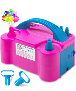 lot 50114 image: PY SUPER MODE Balloon Pump Electric,Portable Air Blower with Dual Nozzle Machine Inflator for Fast, (110V-120V 600W) Efficient and Easy Bulk Balloons Filling Different Occasions
