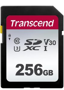 lot 50124 image: Transcend 256GB SDXC Memory Card, Up to 100MBs, UHS-I U3 V30, 4K UHD & Full HD, Class 10 High-Speed SD Card for Canon, Nikon, Sony, Pentax, Kodak, Olympus, Panasonic Digital Cameras