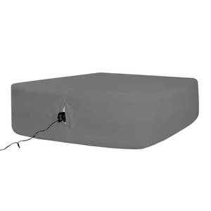 lot 2125 image: Bedecor Air Bed Sheets for Mattress Cover Removable Bed and Elastic Band Super Soft and Breathable & Deep up to 21 Dark Gray Queen