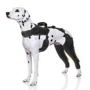 lot 2142 image: Furtent Dog Knee Brace for Torn Acl Hind Legs - Provides Joint Protection and Warmth, Upgraded Adjustable Leg and Hip, Dogs Rear Leg Wrap Harness Set for Leg Wound Care and Lick Prevention, L