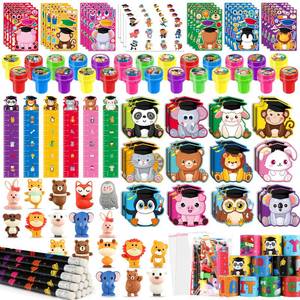 lot 2161 image: BenLouis 216 Pcs Graduation School Stationery Set Party Favors Preschool Kindergarten Classroom Gift Prizes Bulk for Kids Students Congrats Grad Goodie Bags Stuffers��Graduation Animals��