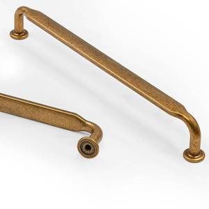 lot 2217 image: Asidrama 10 Pack 7.5 Inch(192mm) Antique Brass Kitchen Cabinet Handles, Cabinet Pulls Vintage Retro Kitchen Cabinet Hardware for Cupboard Drawer Pulls