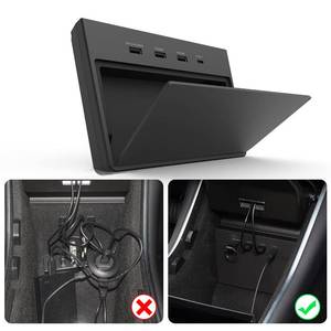 lot 2231 image: TAPTES USB Hub 5 in 1 Ports for Tesla Model 3 Before June 2020(Not Fit for Model Y),Dashcam & Sentry Mode Viewer USB Hub dongle USB (Not Fit for Tesla Model 3 Produced After June 2020)